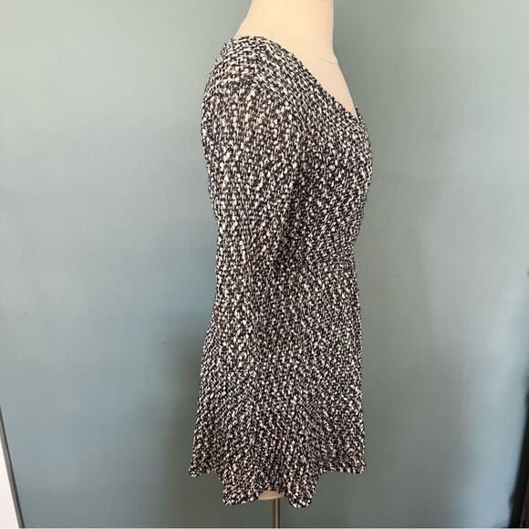 Urban Outfitters KIMCHI BLUE Knitted Sweater Fit & Flare Dress Size XS - Picture 4 of 10